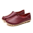 thumbnail image 7 of Huesdet Womens Loafers Shoes Fashion Low Heel Slip On Shoes Comfortable Driving Flats(,7.5), 7 of 7