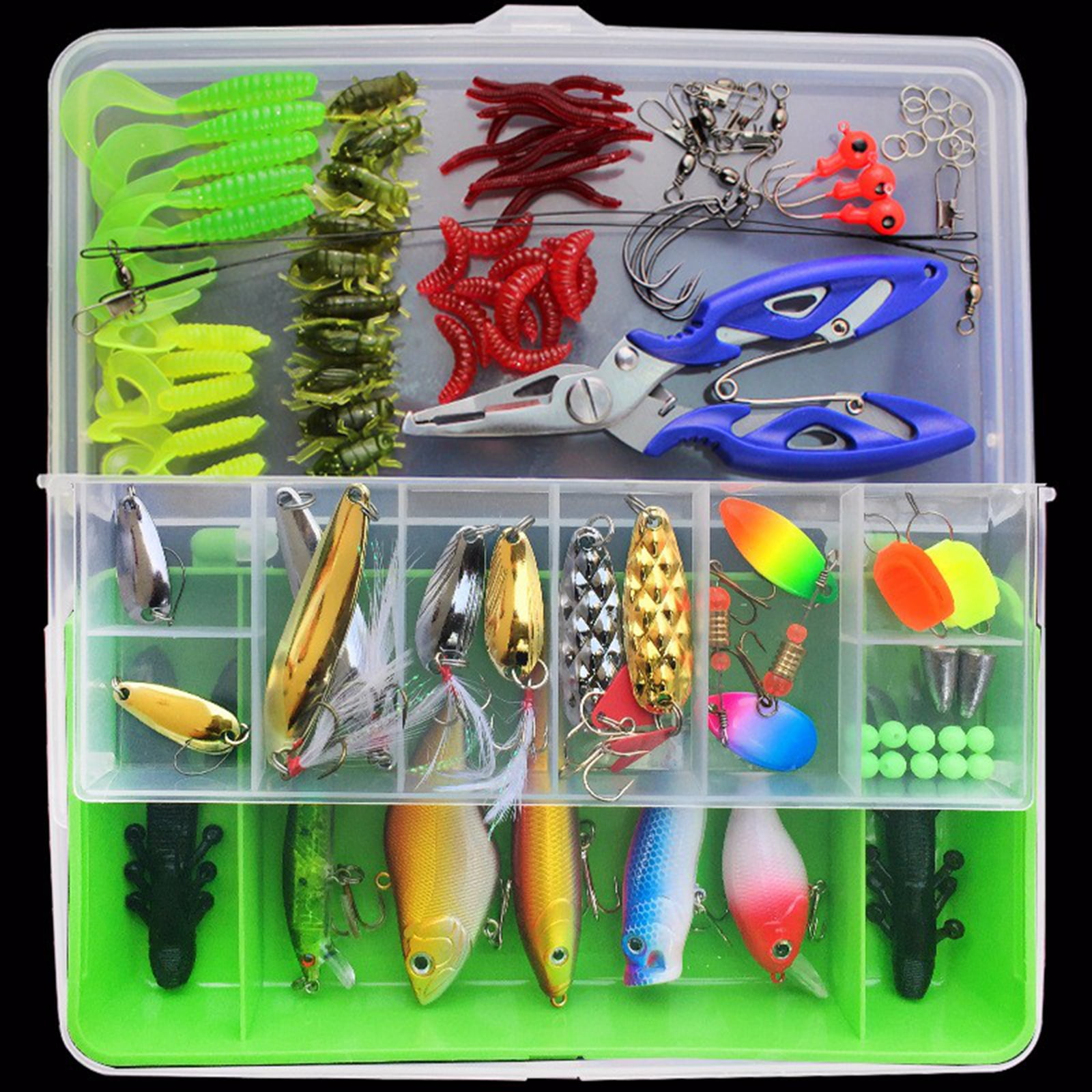 Rubber Soft Tiddler Bass Fishing Plastic Lure Bionic Bait Tackle Hook Outdoor DI