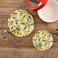 thumbnail image 2 of Lemon 2 Pack Pot Holders Trivets, Heat Resistant Hot Pads for Kitchen Table Decoration Trivets for Hot Dishes/Pot/Bowl/Teapot/Hot Pot Holders, 7" + 9.45", 2 of 7