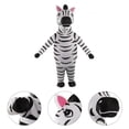 thumbnail image 5 of Disfraces inflables de animales, ropa divertida, traje de cebra inflable para adultos para fiesta, 5 of 5