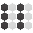 thumbnail image 4 of Miangastore 12 Pcs Panneau Mural Hexagonal en Feutre Auto-Adhésif, 4 of 8