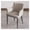 Gray, variant on Faux Leather Accent Chairs Dining Chairs Modern Kitchen Dining Room Chairs with Arms,Metal Legs,Upholstered Chairs for Living Room Kitchen Office Cafe
