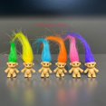 thumbnail image 2 of Mini Troll Dolls Yintlilocn, 60 unidades, colores de pelo variados, 2 of 8