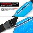 thumbnail image 3 of Cangurera Deportiva Ultraligera e Impermeable Redlemon  con Salida para Audífonos y Compartimento para Llaves. Azul, 3 of 4
