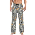 thumbnail image 7 of FORMRS Mens Pajama Pants with Pockets Sleepwear Lounge Bottoms Sizes S-2XL, Halloween Dancing Skeleton, 7 of 7