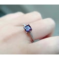 thumbnail image 5 of Peridot Emerald Cut Gemstone Ring Handmade 925 Silver Wedding Gift Ring, 5 of 5