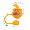 thumbnail image 6 of TABLZONE 4-Pack Reusable Silicone Straw Protectors for Drinks, Party Supplies and Everyday Use Accessories, 6 of 8