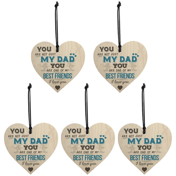 Colgante de Madera onlyliua para Decoración Del Día Del Padre