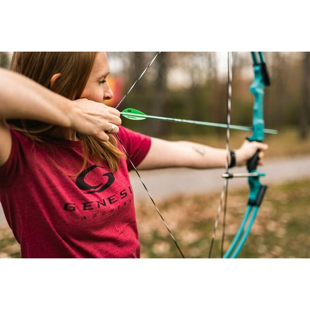GENESIS ARCHERY ハンドル Genesis Original Archery Compound Bow and Arrow Set, Draw