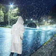thumbnail image 4 of Ponchos de Pluie pour Adultes Réutilisables, 2 Pcs Imperméables pour Femmes Hommes avec Capuche, 4 of 6