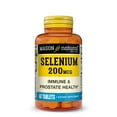 thumbnail image 2 of (3 pack) Mason Natural Selenium 200 Mcg, Supports Immune & Prostate Health, 60 Tablets, 2 of 7