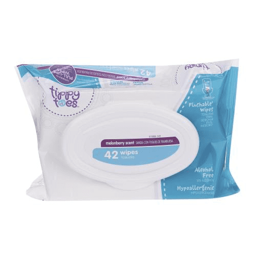 tippy toes wipes walmart