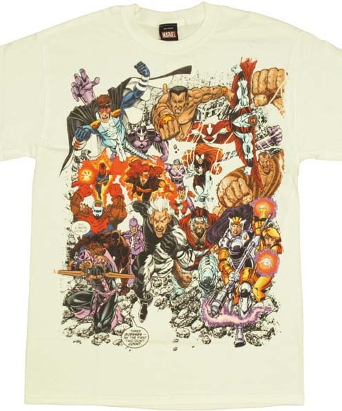 Marvel Rush Group T-Shirt Marvel Rush Group T-Shirt
