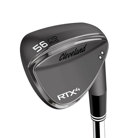 56 Degree Wedge - Cleveland Golf RTX 4 56 Degree Low Bounce Black Satin Sand Wedge, Right-Handed