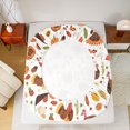 thumbnail image 5 of Manfei Farm Animal Full Size Sheets,Chicken Sunflower Pumpkin Bed Sheets,Rustic Farmhouse Cabin Sheet Sets,Ultra Soft Room Decor,4 Pieces, 5 of 7