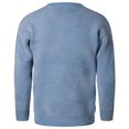 thumbnail image 4 of ZKCCNUK Men's Autumn And Winter New Men's Knitted Sweater Round Neck Pullover Bottoming Shirt Solid Color Imitati Mink European Size Casual Large Size Men's Sweater, 4 of 6