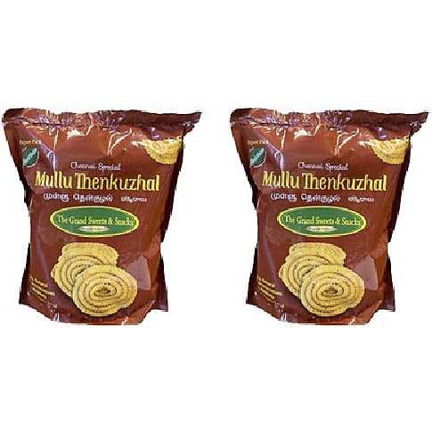 Pack Of 2 - Grand Sweets & Snacks Mullu Thenkuzhal - 170 Gm (6 Oz)