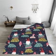 thumbnail image 5 of Sikiie Gnome With Mushroom Ultra-Soft Micro flannel Blanket Luxury All Seasons Warm Blanket for Bedding Sofa and Travel (4 sizes)-50"x40", 5 of 7