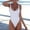 White, variant on YEAHITCH Female Swimsuit,Juniors Swimwear,Swimwear Clearance,One-Piece,Mid WaistBlack,M (US:6)