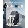 thumbnail image 2 of Mens Belt Leather Ratchet Belts For Men Casual & Dress Belt With Adjustable Automatic Buckle, 2 of 6