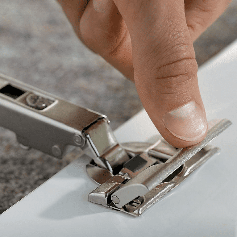 Blum 25-Pack 110 Degree Straight Arm Clip Top Blumotion Overlay