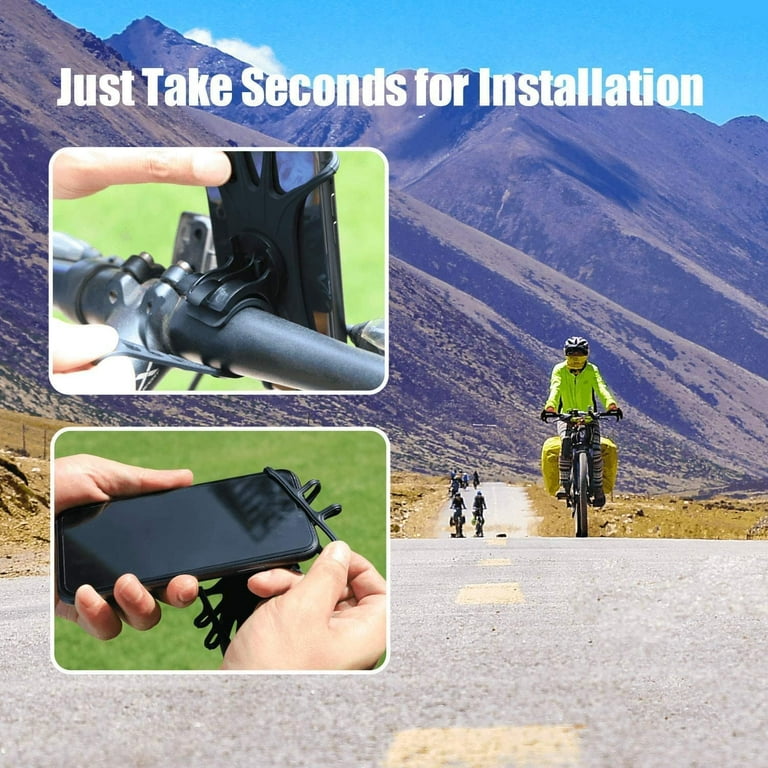 Newppon Running Armband Bike Phone Holder Detachable 360 Rotatable Cell Phone Arm Bands Case Universal Mobile Carrier Compatible with iPhone