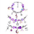 thumbnail image 5 of Regalo de Navidad - Juego de pulseras para niños DIY Caja de regalo con cuentas moradas, 5 of 5