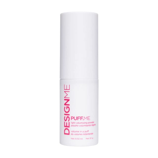 Polvo voluminizador PUFF.ME de DESIGNME | Voluminizador en polvo para cabello | Polvo de textura de cabello para levantamiento de raíces para cabello liso, rizado u ondulado | Polvo para el cabello si