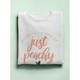 thumbnail image 3 of Peachy Keen Ii Sweatshirt Women -Grace Popp Designs, Female x-Large, 3 of 4