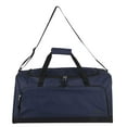 thumbnail image 6 of 24 Pack 55 Liter Capacity Unisex Duffel Bags with Handle and Luggage Shoulder Strap for Gym, Travel and Commuting in Navy Blue, 6 of 7