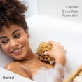 thumbnail image 3 of Esponja de ducha Naroa Massage Natural Large, sin blanquear, 3 of 7