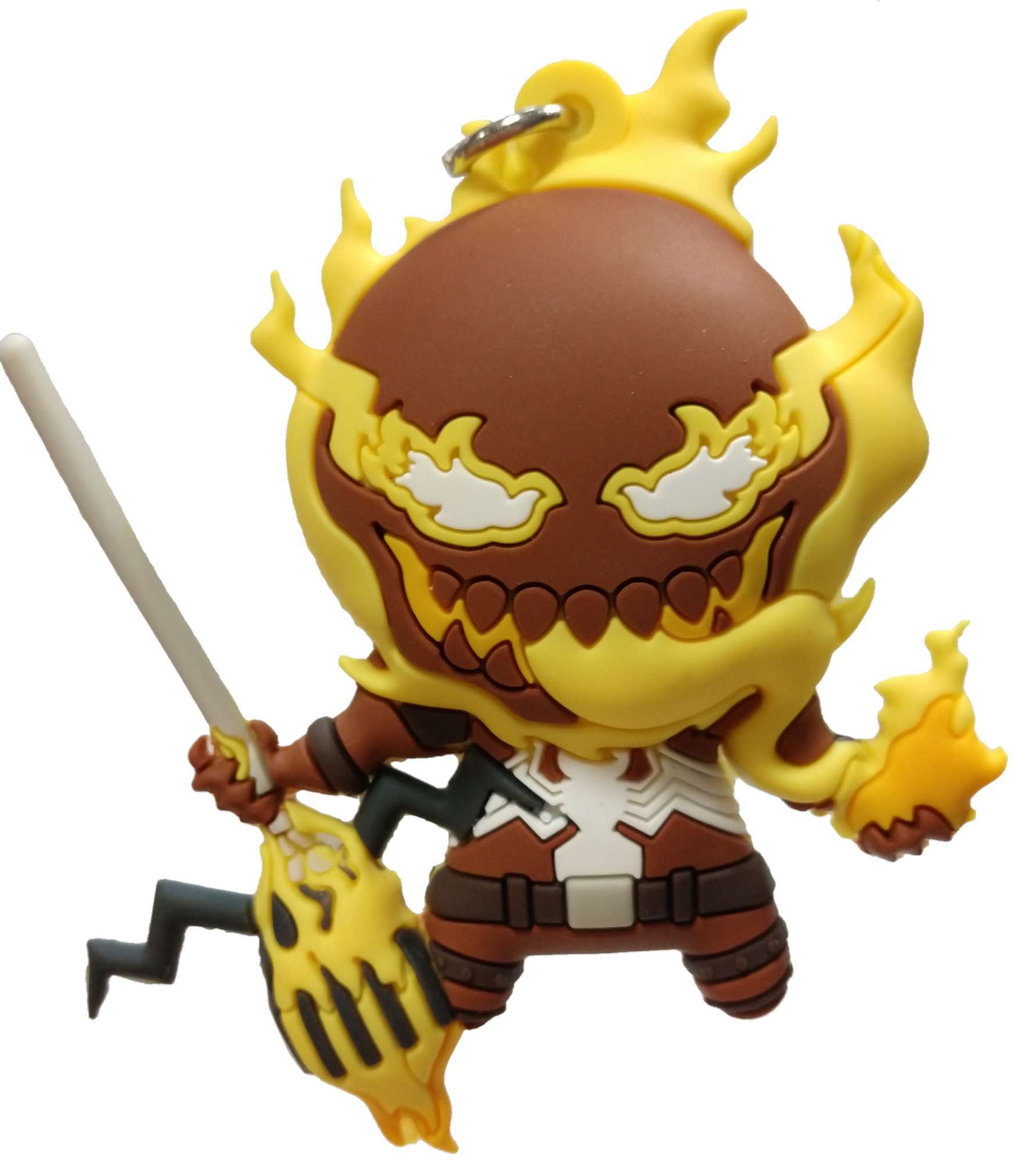 Monogram Marvel 3D Figural Keychain Venomized Jack O'Lantern Keychain (No Packaging)