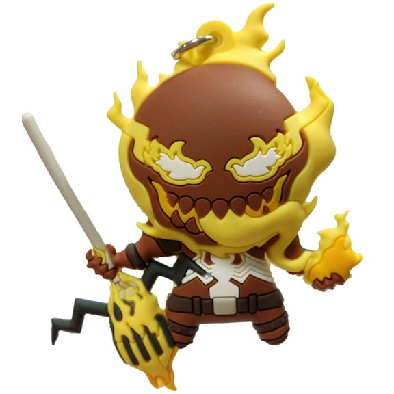 Monogram Marvel 3D Figural Keychain Venomized Jack O'Lantern Keychain (No Packaging)