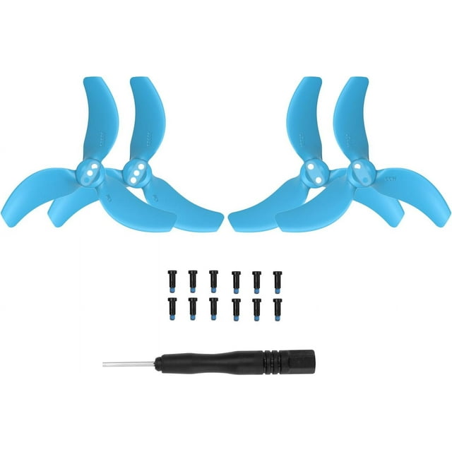 HUGFEGWE Propellers for DJI Avata 2 Drone Props Accessories Replacement Parts (Blue) CJB91-4870