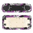 thumbnail image 3 of Pzuqiu Purple Camo 2-Piece Golf Cart Seat Covers Set - Breathable Washable Protection for Most 2-Seater Golf Carts, 3 of 10