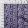 thumbnail image 2 of oneOone Cotton Flex Purple Fabric Asian Block Quilting Supplies Print Sewing Fabric By The Yard 40 Inch Wide-ZG, 2 of 4