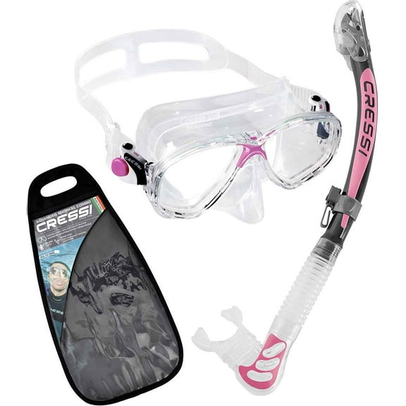 Cressi Marea Mask Alpha Ultra Dry Snorkel Package