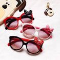 thumbnail image 4 of Gafas de sol con lazo para niños, gafas de sol de princesa para niñas pequeñas, gafas de protección solar para niños y niñas, lindas gafas para bebés, 4 of 5