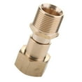 thumbnail image 3 of Adaptador de presión de BRASS Giratorio Conector de acoplamiento Profesional B: 22 mm F - 20 Macarena Adaptador de manguera para lavadora a presión, 3 of 7