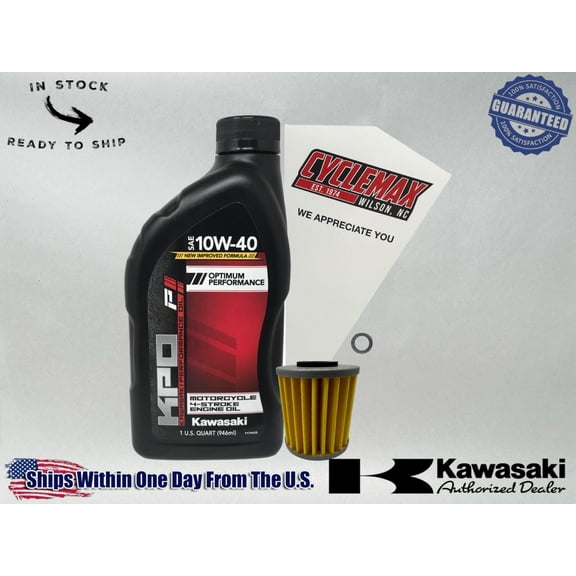 Cyclemax Standard KPO Oil Change Kit fits 2021-2024 Kawasaki KX250