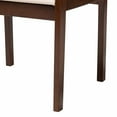 thumbnail image 6 of Baxton Studio Helene 7-Piece Dining Set, 29-15/16"H x 59-1/8"W x 35-7/16"D, Warm Gray/Dark Brown, 6 of 10