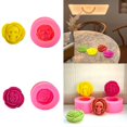 thumbnail image 2 of Skull Rose Flower Silicone Molds for Candle Soap Table Ornaments Epoxy Resin, Fondant Silicone Molds for Chocolate Cake, 2 of 4