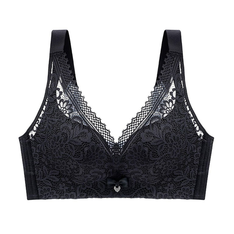 Size from 32/70B to 38/85B Thin Showing Larger Push Up Lace Bra
