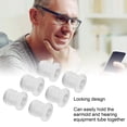 thumbnail image 4 of Earmold Tubing Locks, Transparent Earmold Tube Locks 30pcs Portable Locking Design  for Outdoor, 4 of 8