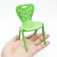 thumbnail image 1 of Miniature Peacock Chair Dollhouse Peacock Chair Sturdy Wear-resistant heqiyong LED, 1 of 2