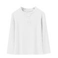 thumbnail image 3 of Kids Base Layer Solid Versatile Casual Winter Top Thermal, 3 of 6