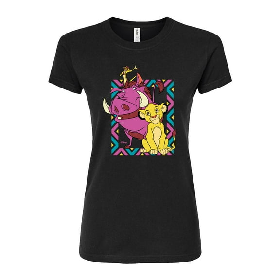 Disney - The Lion King - No Worries Rest Of Your Days - Juniors Fitted Graphic T-Shirt