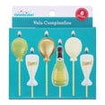 thumbnail image 1 of Velas de Cumpleaños Way to Celebrate 6 piezas, 1 of 4