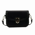 thumbnail image 1 of Bolsos cruzados para mujer, bolso de hombro de diseñador de moda, bolso tipo cartera con asa superior y correa ajustable, negro:;:;, 1 of 5
