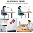 thumbnail image 6 of Solid Wood Monitor Stand Riser, Monitor Riser with 2 Adjustable Height, 15.8 inch Computer Riser for Computer, iMac, PC, Printer, Computer Monitor Stand for Home & Office, Natural, 6 of 7
